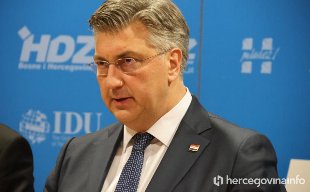 Plenković: 'Hrvati u BiH lišeni su svojih prava'