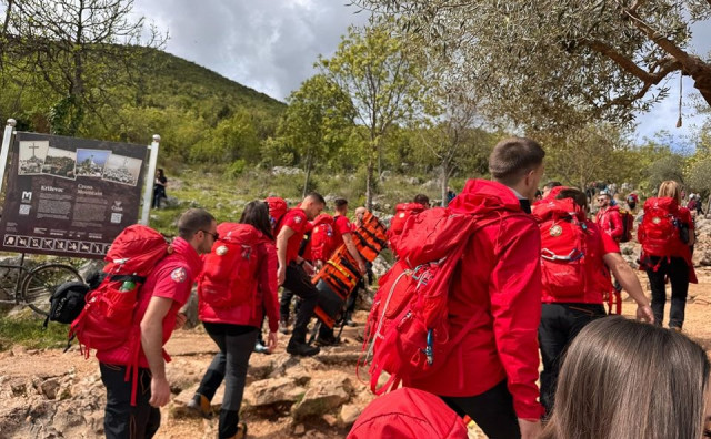 Na Križevcu spašene dvije žene u stanju dehidracije po vrućini od gotovo 40°C,  GSS Čitluk apelira na hodočasnike