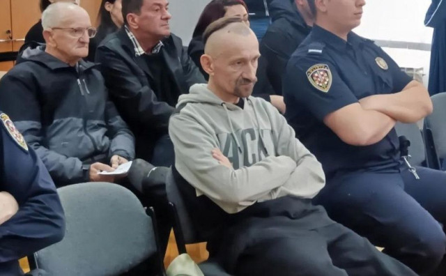 MONSTRUM NA SUDU Krešimir Pahoki koji je ubio šest i ranio još šest u staračkom domu izjasnio se da nije kriv