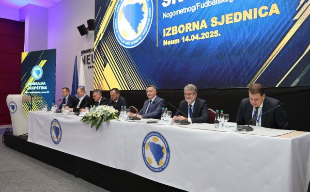 Zeljković u Neumu potvrđen za predsjednika Nogometnog saveza BiH, Durić i Beus ostaju potpredsjednici