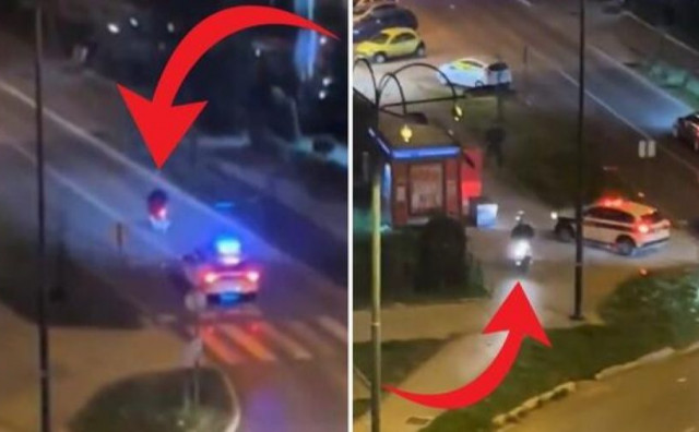 Pogledajte filmsku potjeru sarajevske policije za maloljetnikom na motoru