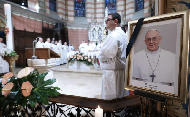 SARAJEVO Služena sveta misa zadušnica za papu Franju