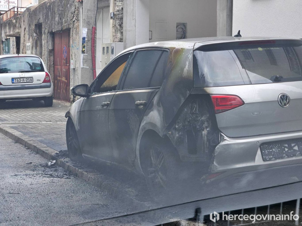 požar na vozilu u Mostaru