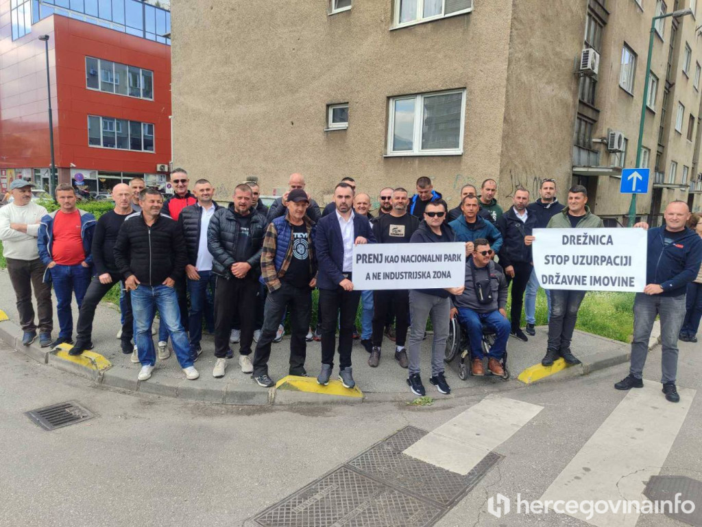 Prosvjedna šetnja ispred OHR-a u Sarajevu