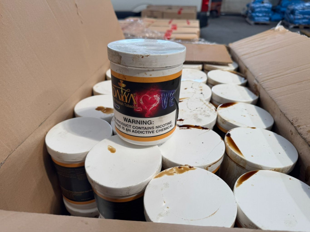 Zaplijenjeno 2.500 kilograma duhana za nargile