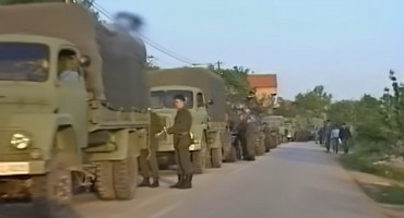 Dan branitelja Mostara, Polog JNA tenkovi