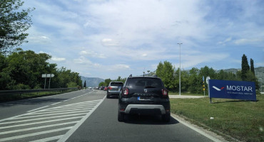 Gužve na ulazu u Mostar