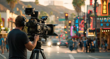 Holywood, snimanje filma