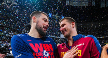 Ivica Zubac i Nikola Jokić