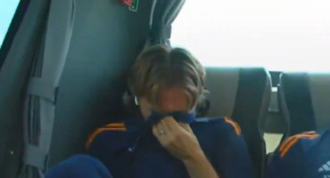 Modrić plakao na putu prema Santiago Bernabeuu, tješio ga suigrač