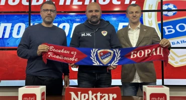 Mladen Žižović ostaje na klupi Borca