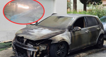 Maskirana osoba zapalila automobil u mostarskom naselju Donja Mahala