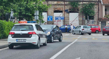 Prometna nesreća kod Lučkog mosta u Mostaru