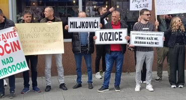 Prosvjedna šetnja ispred OHR-a u Sarajevu