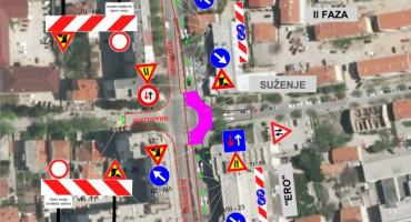 Promjena regulacije prometa u centru Mostara zbog radova