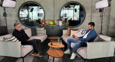 Slaven Bilić i Novak Đoković