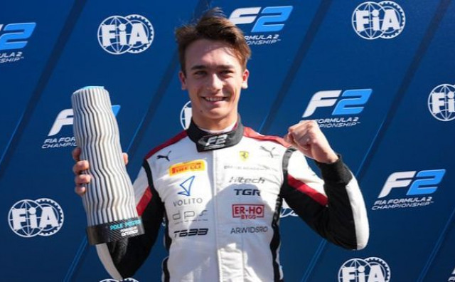 Dino Beganović došao do svoje prve pole pozicije u Formuli 2