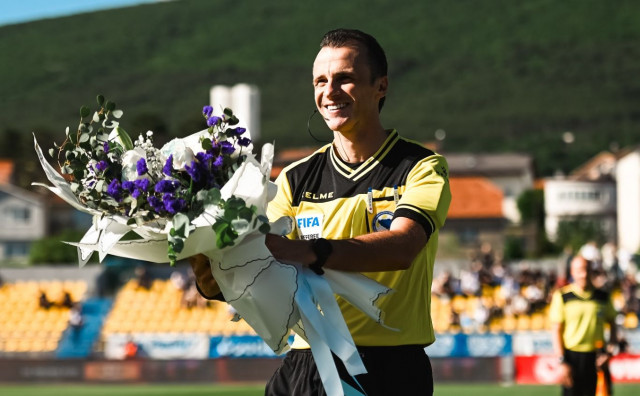 Lijepa gesta HŠK Posušja, sucu Peljti udjelili simboličan poklon uoči zadnje utakmice sezone