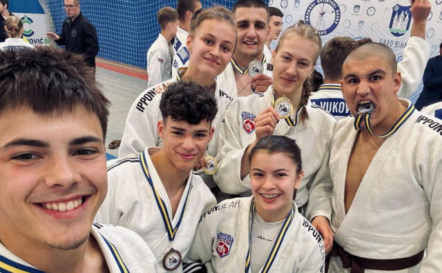 Juniori Judo kluba Borsa viceprvaci BiH