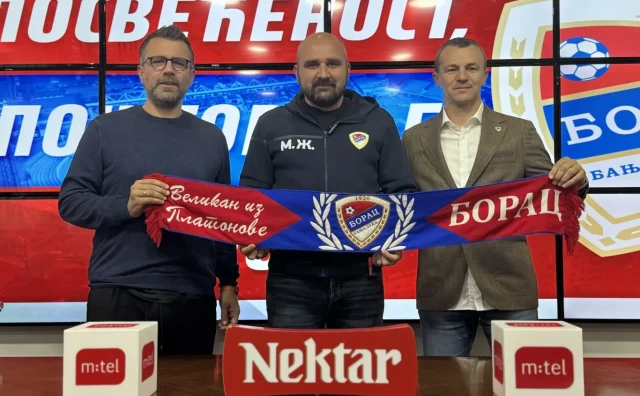 FK Borac produžio ugovor s trenerom Žižovićem