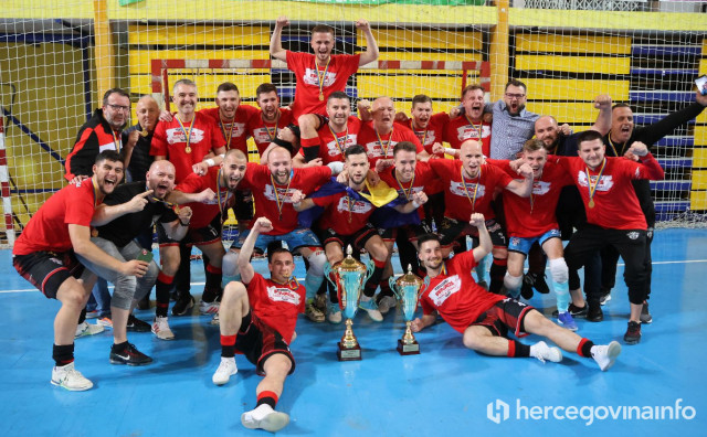 Bubamara slavila u Mostaru i postala novi prvak Premijer futsal lige BiH