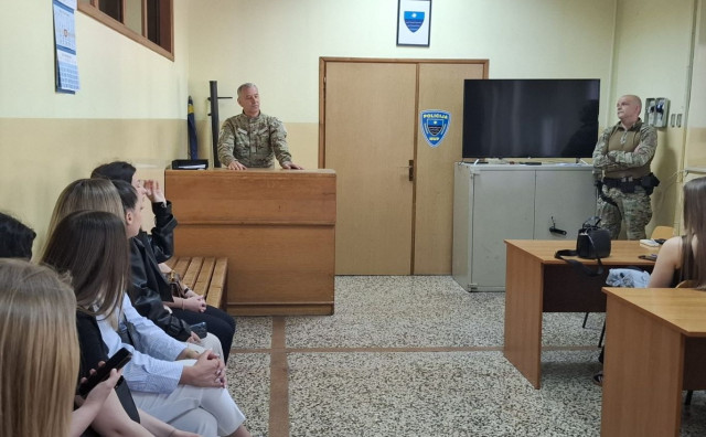 Studenti Pravnog fakulteta na praksi u MUP-u HNŽ