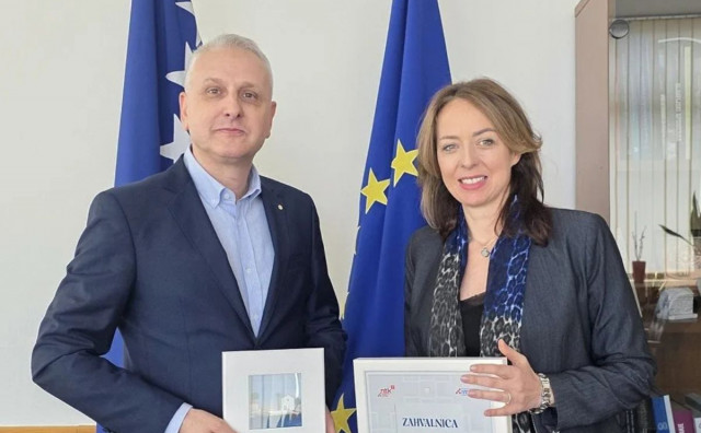Ministrica civilnih poslova BiH podržala Napretkove projekte