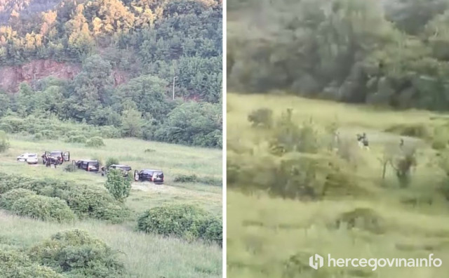 Policija u Širokom Brijegu rastjerala veću skupinu nepoznatih osoba
