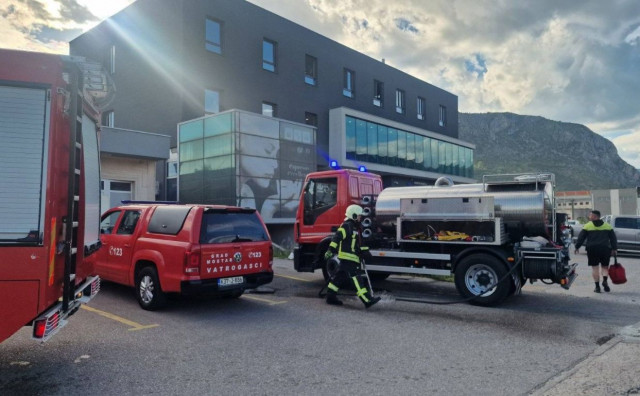 Požar u Bišće polju