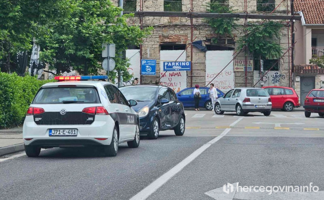 Prometna nesreća kod Lučkog mosta u Mostaru