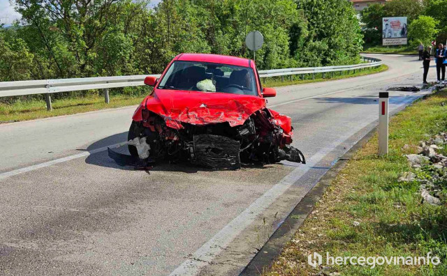 Prometna nesreća na cesti između Mostara i Čitluka