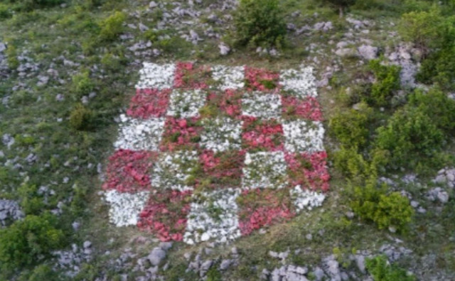 Započela akcija  čišćenja hrvatskog grba na Ciganskom brdu