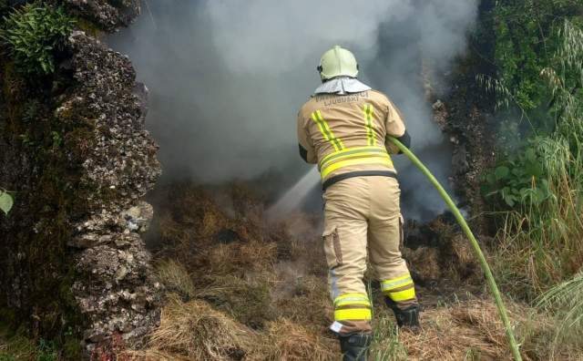 Vatrogasac ozlijeđen tijekom intervencije u Otoku kod Ljubuškog