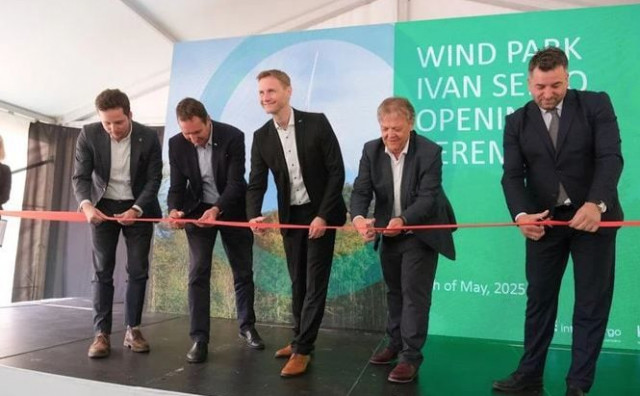 Otvorena vjetroelektrana Ivan Sedlo vrijedna 70 milijuna KM