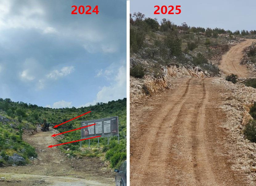 Prikaz probijanja puta investitora Energo Sunce i Enersol