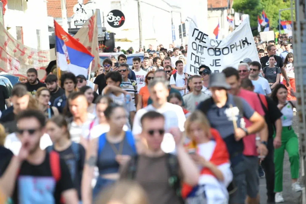 Prosvjed u Beogradu