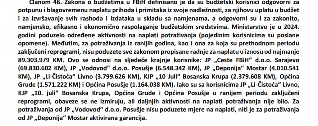 revizija financije ostali