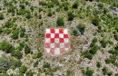 hrvatski grb na Ciganskom brdu