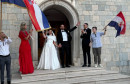 Vjenčanje Mateja Hrstića i Nikoline Perić