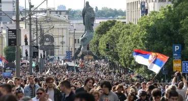 Napetosti uoči protuvladina prosvjeda u Beogradu