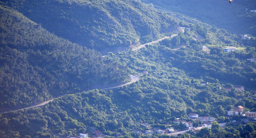 panorama Žovnica put za Široki