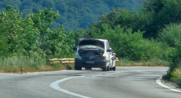 Požar na kombiju Mostar - Nevesinje
