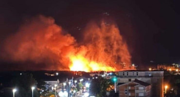 Veliki šumski požar izbio sinoć u Ljubuškom