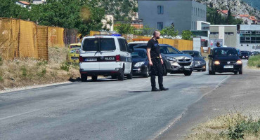 Lančani sudar u industrijskoj zoni na jugu Mostara