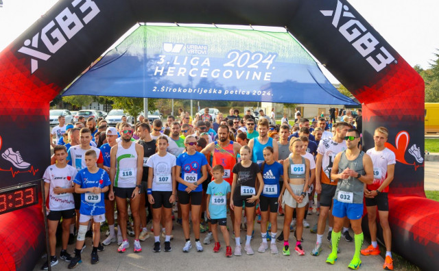 Mali i veliki trče u Širokom, prijevi se na 3. izdanje Širokobriješke petice