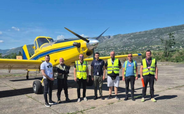 Početak protupožarne sezone, Air Tractor stigao u Mostar
