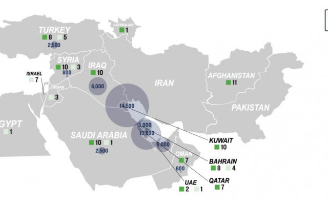 Iran bi gađao američke baze, no samo u Kataru je 10 tisuća američkih vojnika. Evo gdje su sve baze