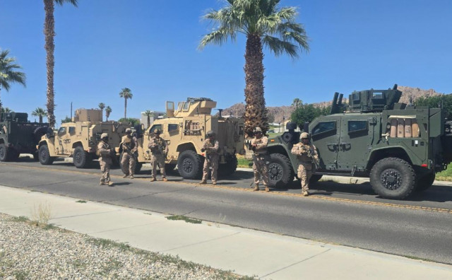 Američki marinci izlaze na ulice Los Angelesa unatoč protivljenju Kalifornije