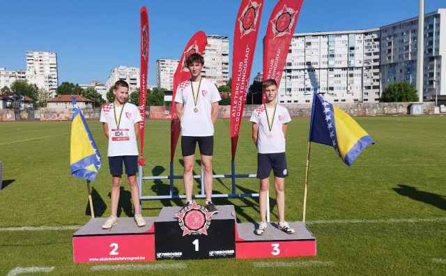Atletski klub Brotnjo osvojio čak 9 medalja na državnom prvenstvu