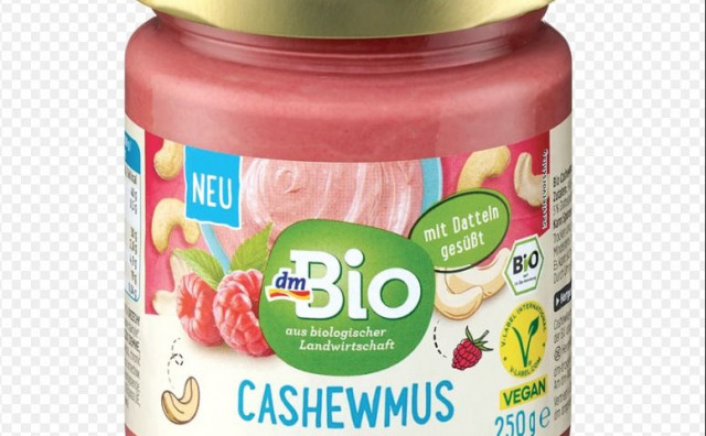 Iz predostrožnosti povučen proizvod dmBio pasta od indijskih oraščića i malina